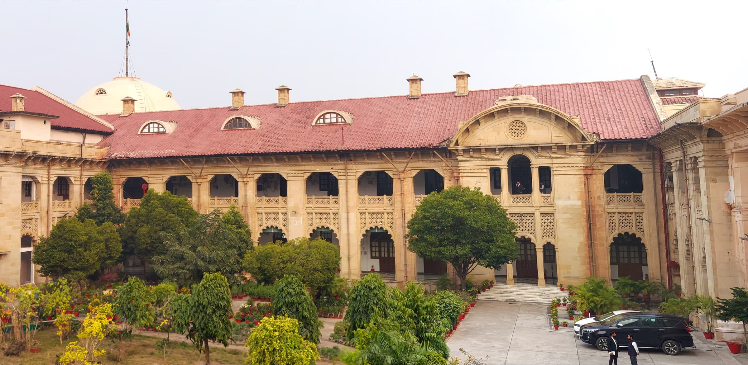 The Allahabad High Court building